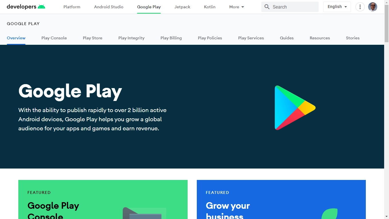 Google Play Page